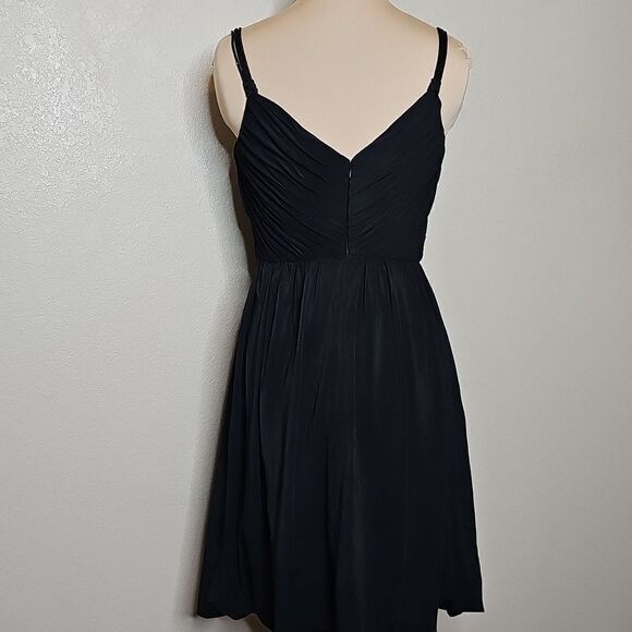 Adrianna Papell 6 Bubble Hem Black Cocktail Dress - Picture 4 of 9
